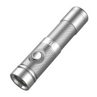 Divepro latarka S10 1000 lumenów srebrna z akumulatorem i  ładowarką - DivePro latarka S10 1000 lumenów srebrna z akumulatorem i ładowarką - divepro-s10-silver[1].jpg
